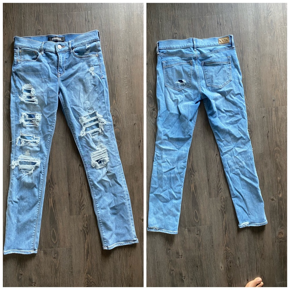 Express Mid rise jeans